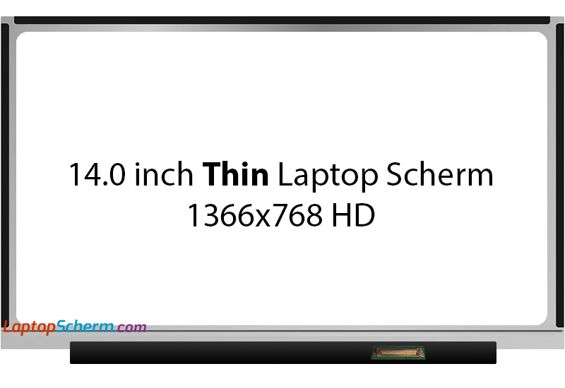 14.0 inch Laptopscherm Thin eDP 30-Pin 1366x768 HD Non-Brackets