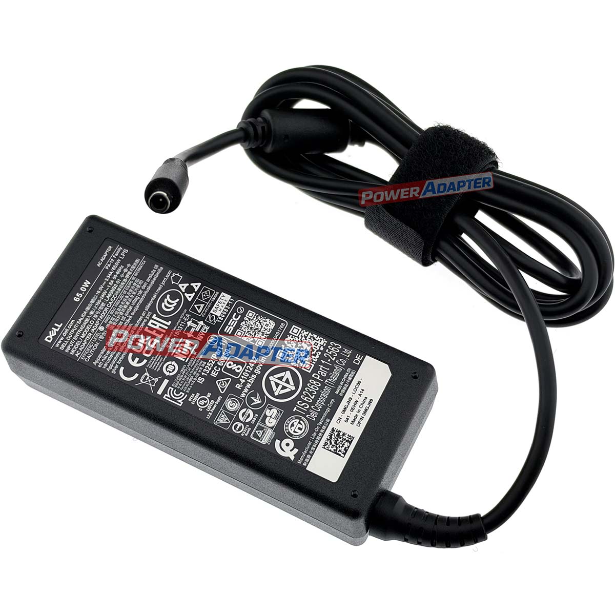 Dell 65W Smart Pin 4.5mm Origineel Zijkant