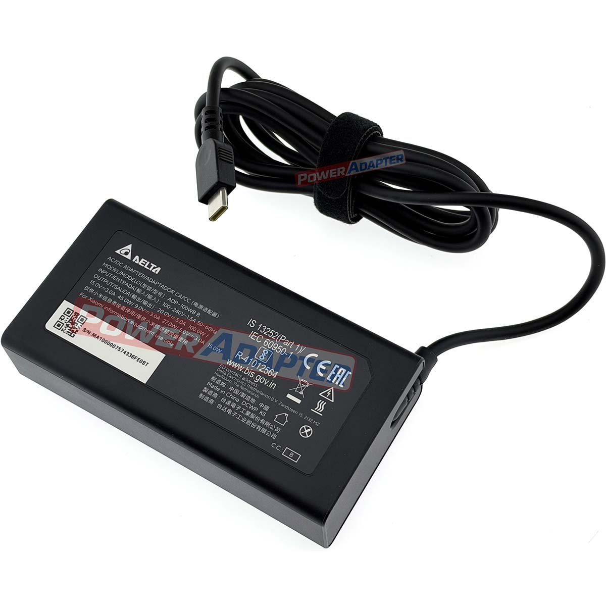 Delta Electronics 100W USB-C Oplader