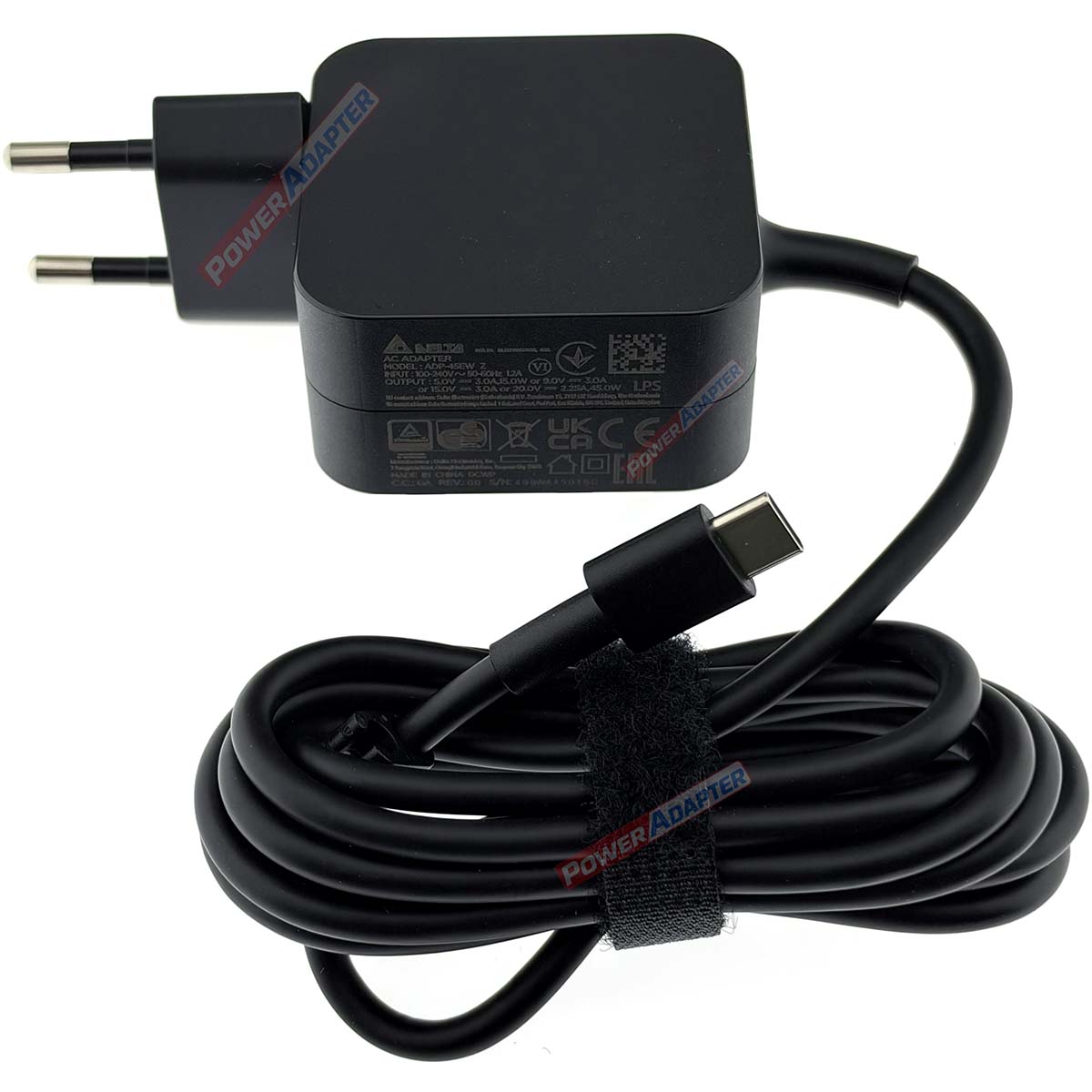 Delta Electronics 45W USB-C Oplader Wall