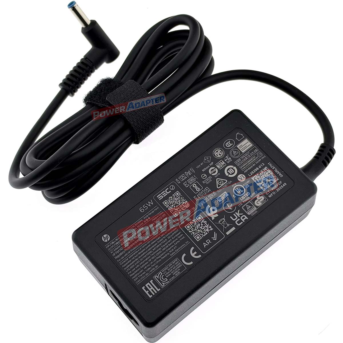 HP 65W Blue Pin Oplader Origineel