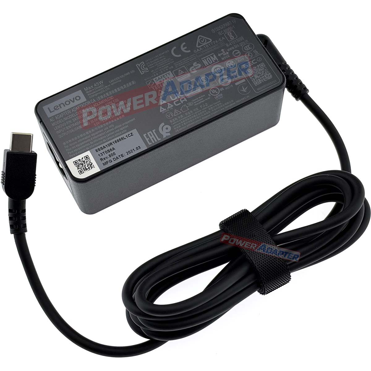 Lenovo 45W USB-C Oplader Origineel
